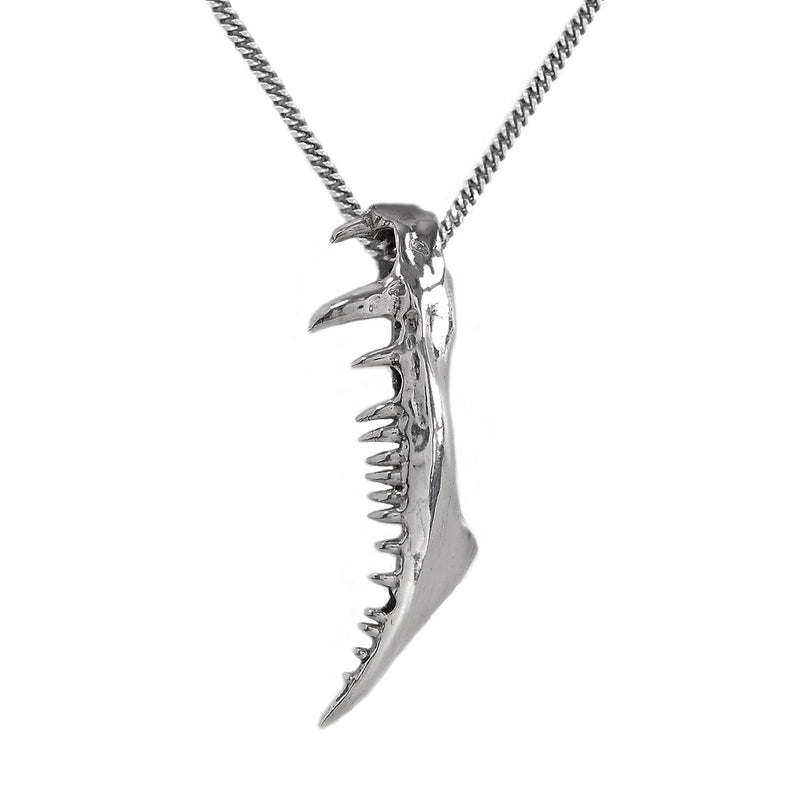 SNAPPER JAW PENDANT NECKLACE